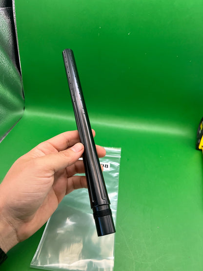 Stock Empire Barrel Back 12" .690 Black - used paintball barrel back - black