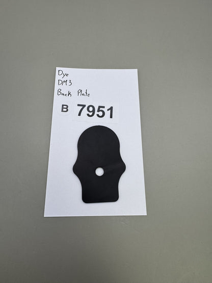 Dye DM3 Back Plate Black