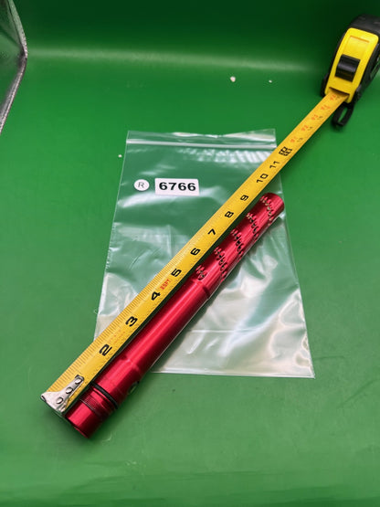 Freak Tip Red - used paintball barrel tip - red anno