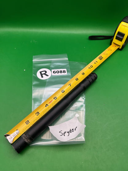 Need Thread - used paintball barrel - black