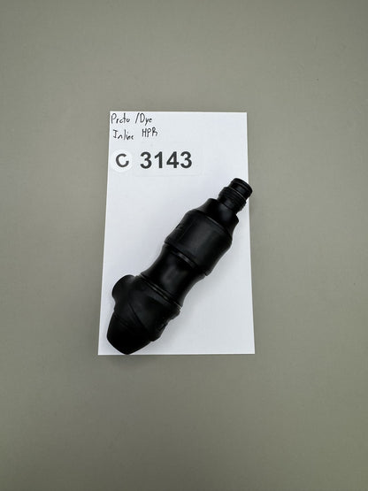 Proto/Dye Inline HPR Paintball Regulator Black