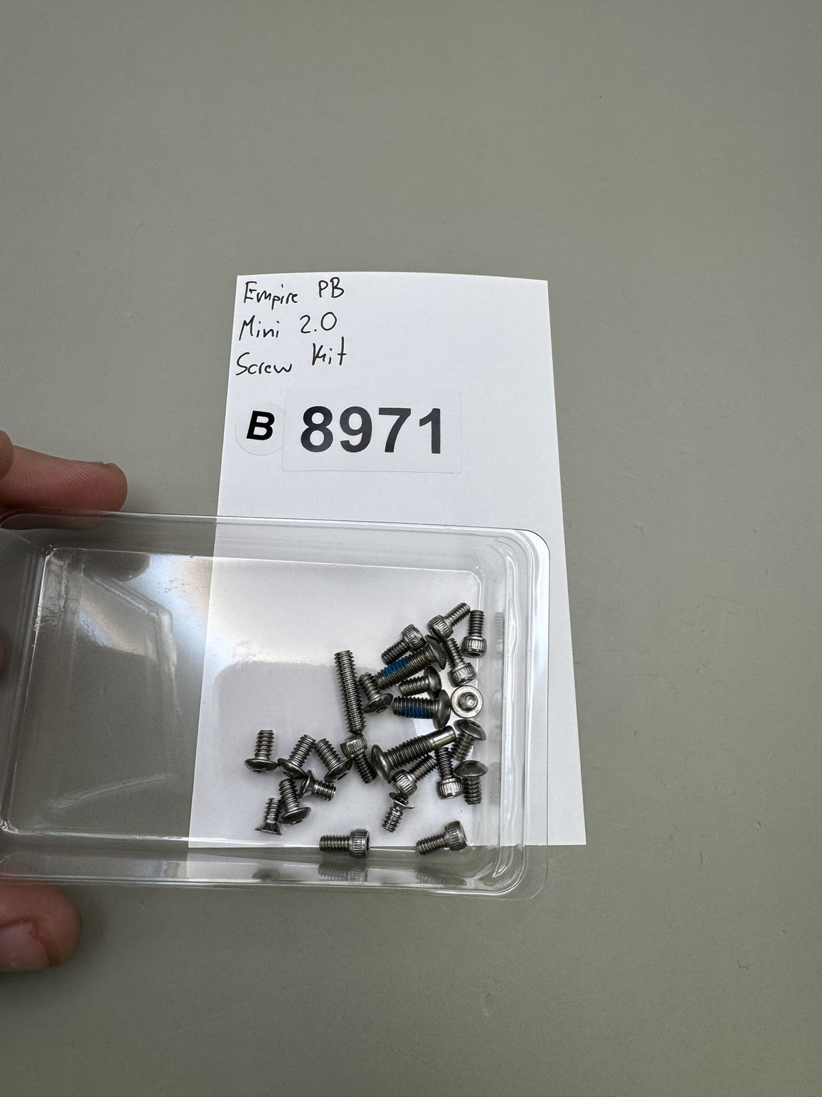 Empire PB Mini 2.0 Screw Kit