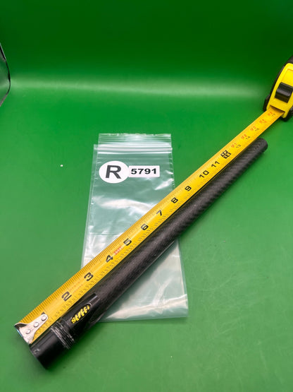 Autococker Stiffi Carbon Fiber Barrel Back 12" .689 Black - used paintball barrel back - black