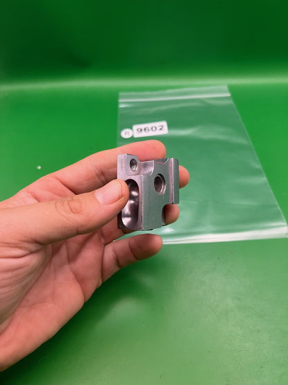 WGP Autococker Pre 2k Front Block Silver Aluminum Paintball Part