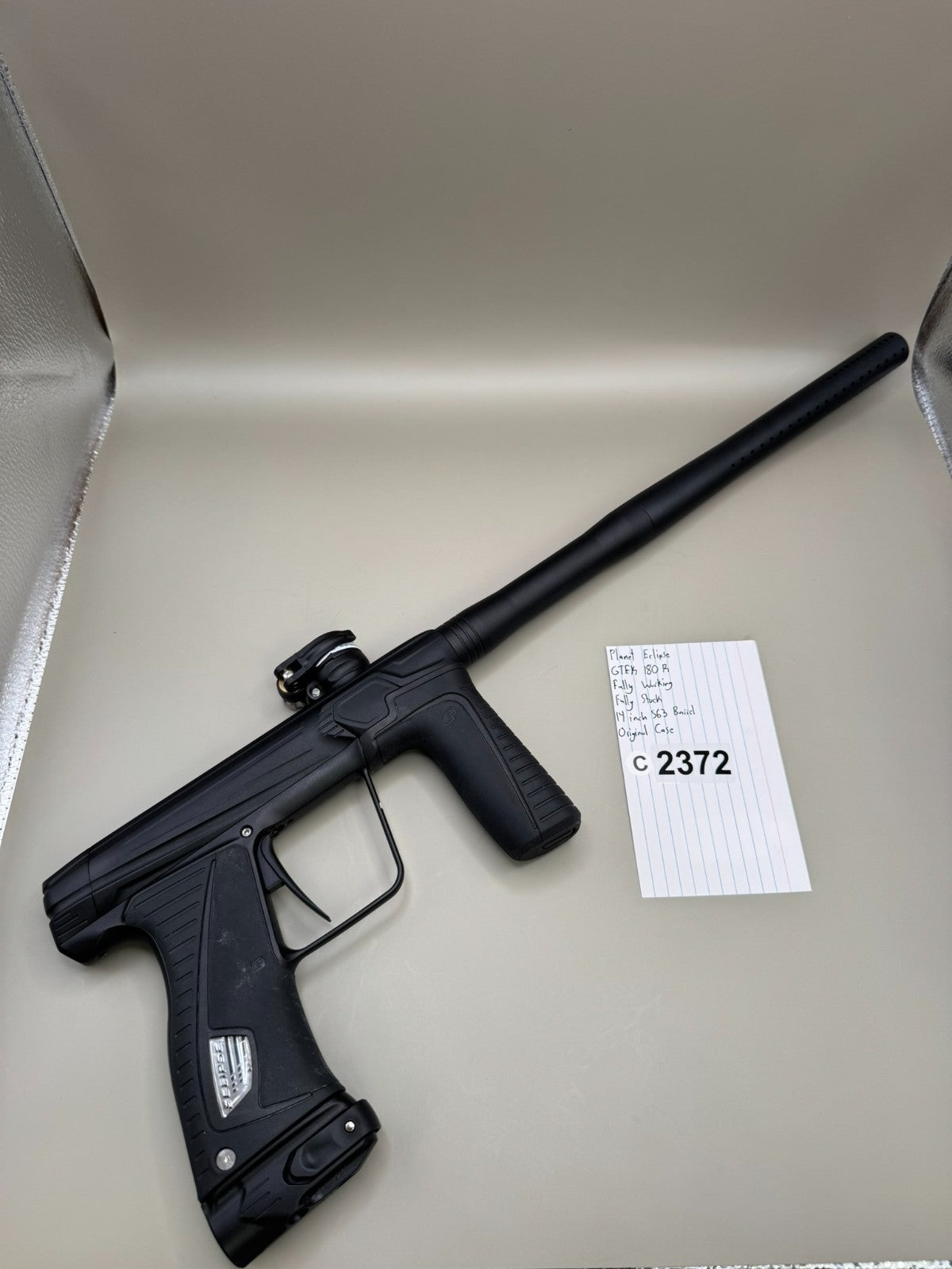 Planet Eclipse GTEK 180R - Paintball Marker Fully Working