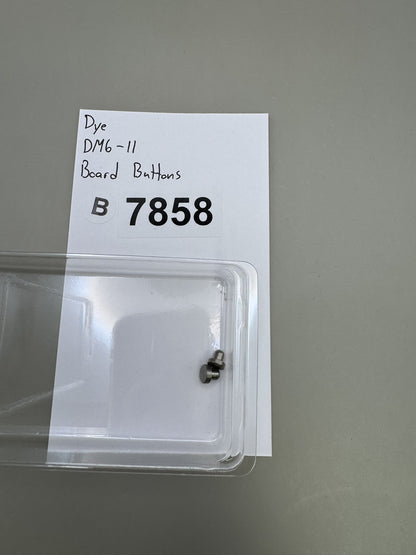Dye DM6-11 Circuit Board Buttons Silver