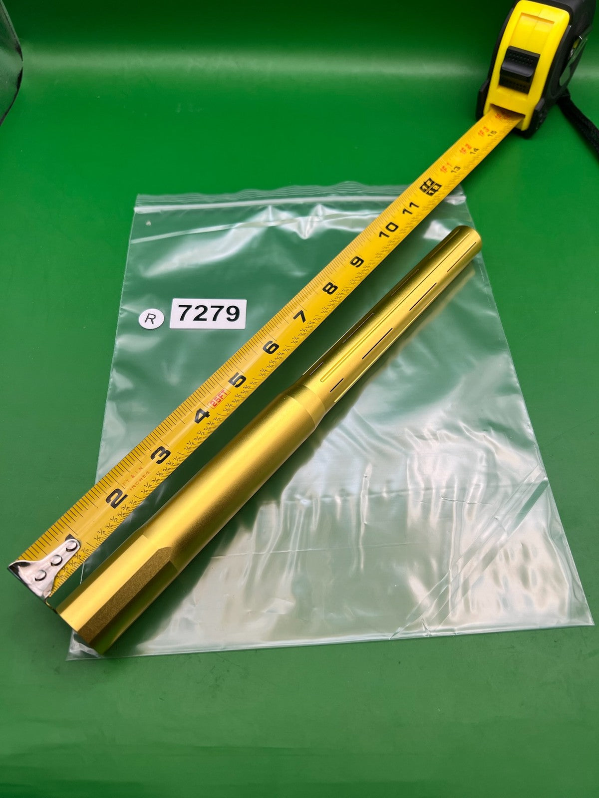 Infamous Pro DNA Silencio Barrel Tip Gold Anodized Aluminum 14"