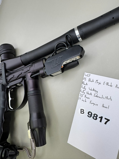 WGP 05 Black Magic E-Blade Autococker - Black - Paintball Marker Fully Working