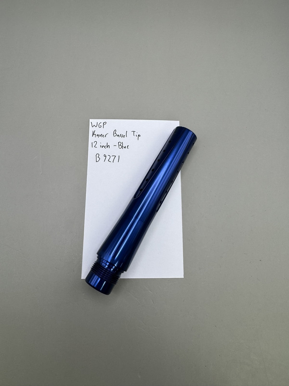 WGP Kaner Barrel Tip 12 inch - Blue