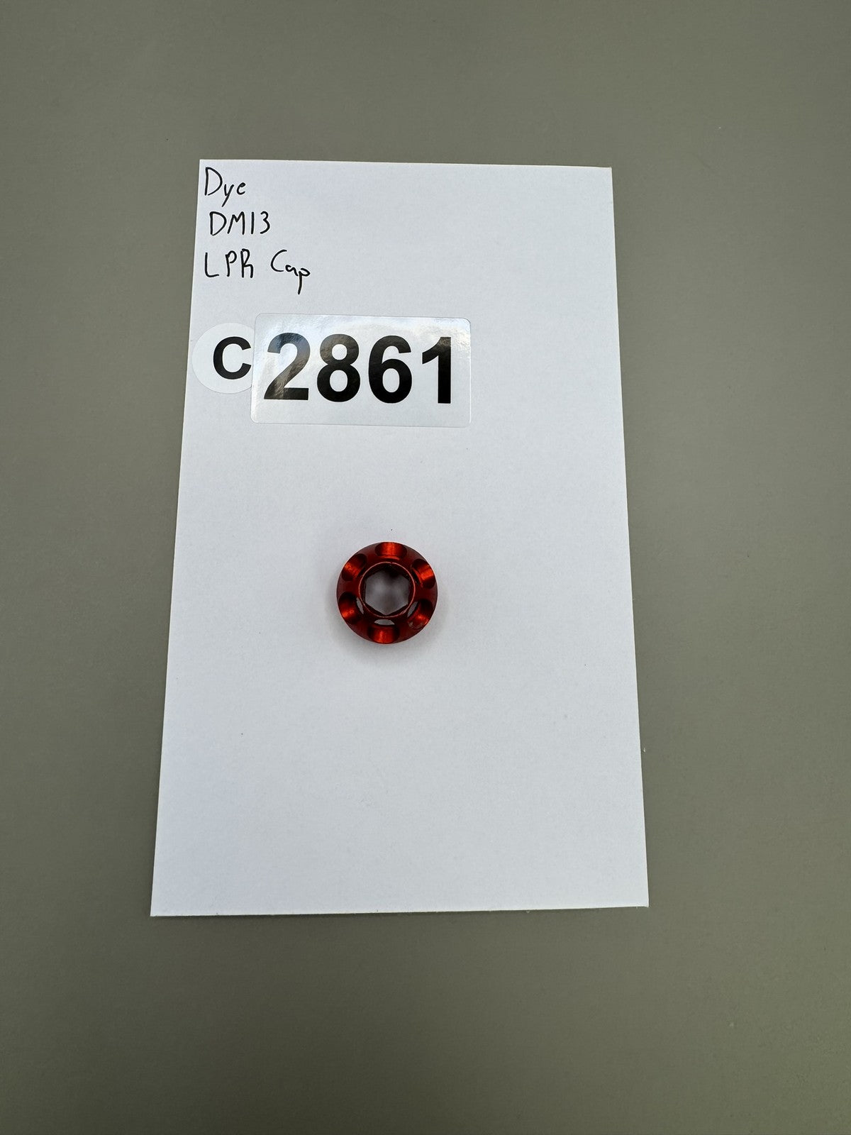 Dye DM13 LPR Cap