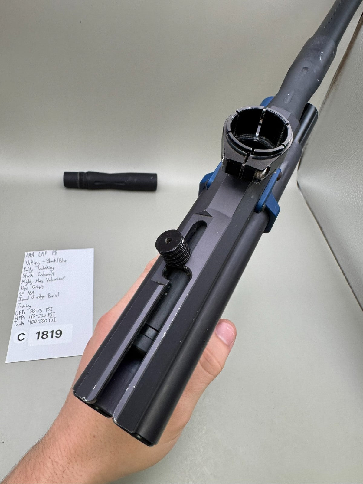 AKA LMP PB Viking - Black/Blue - Paintball Marker Fully Working