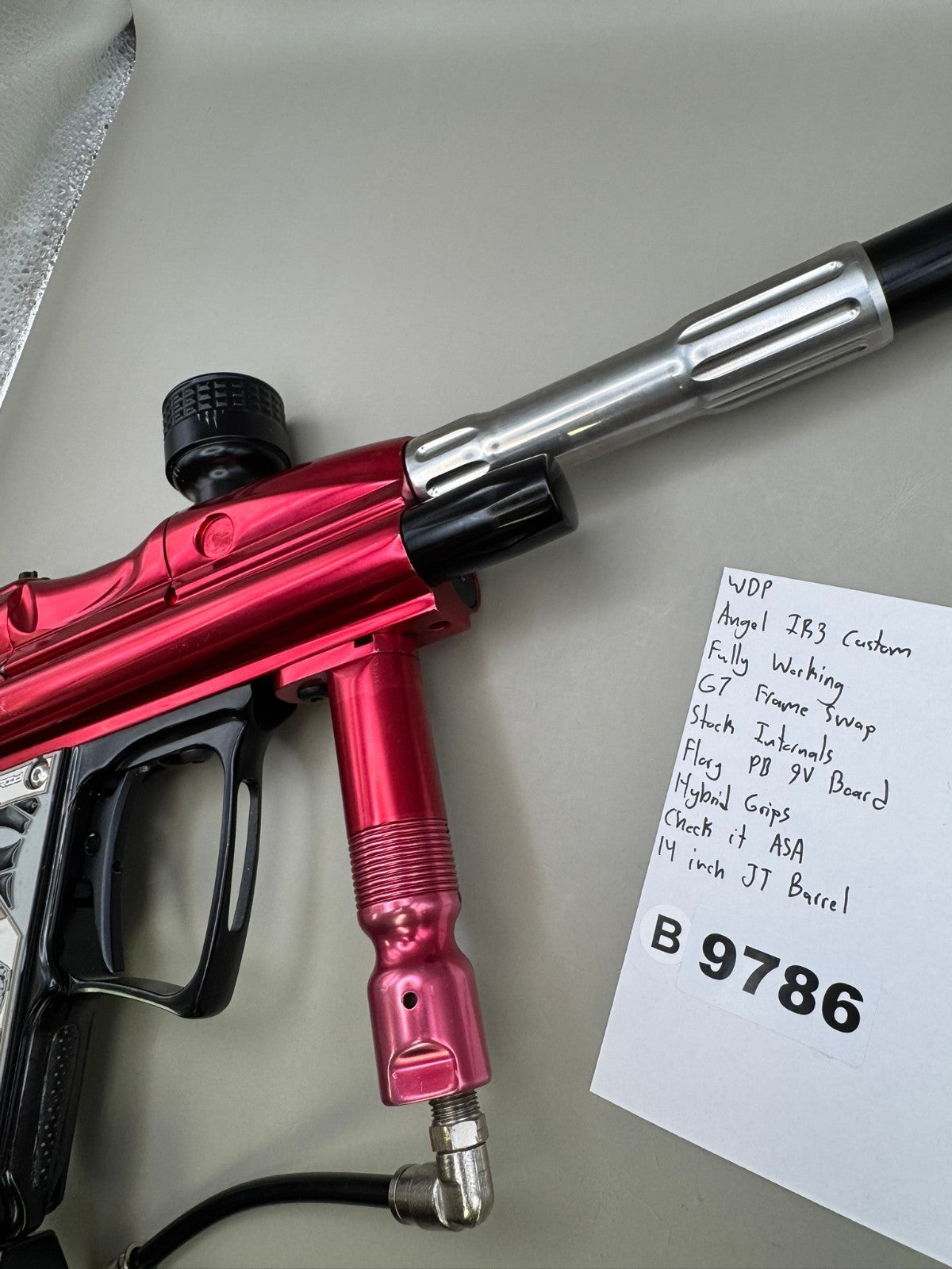 WDP Angel IR3 Custom - Paintball Marker Fully Working