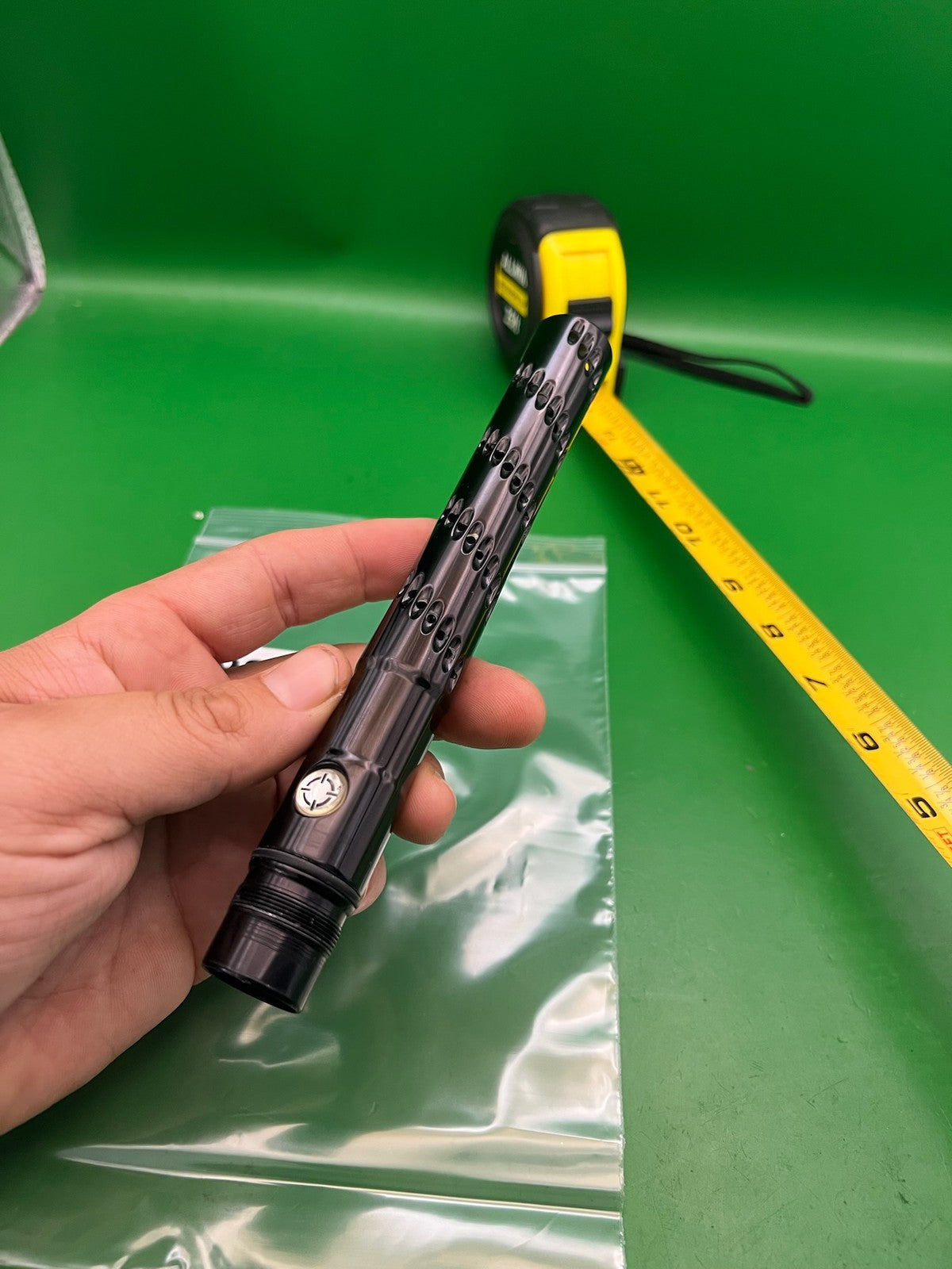 Smart Parts Tear Drop Paintball Barrel Tip Black