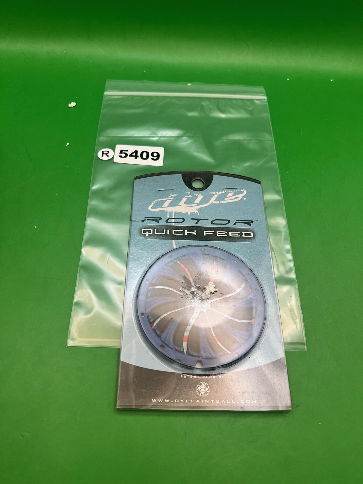 Dye Rotor Quick Feed Speed Feed Lid Blue Hopper Loader Speedfeed