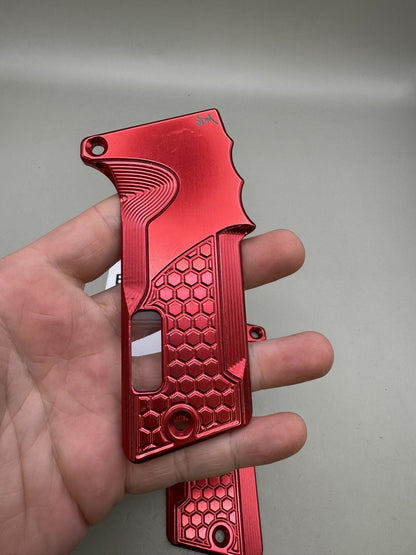 WGP/Planet Eclipse Autococker E-Blade ODM Grips - Red for Sci Fi Morlock