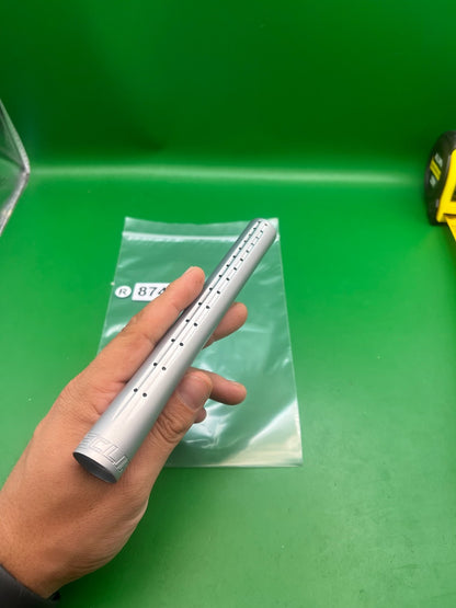 Planet Eclipse Shaft Pro 14" Barrel Tip Silver Dust Aluminum Ported