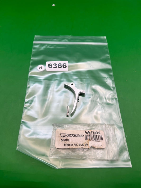 Proto Paintball SLG UL Trigger Clear Silver