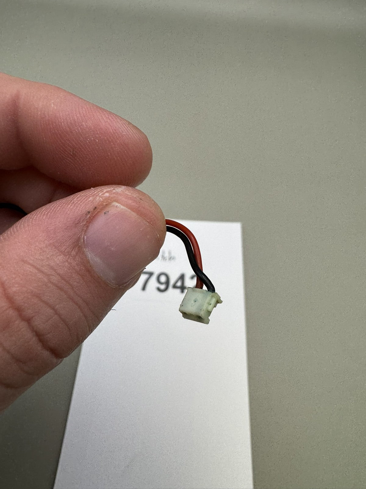 WDP Angel LCD Power Switch Red Black Wire Harness