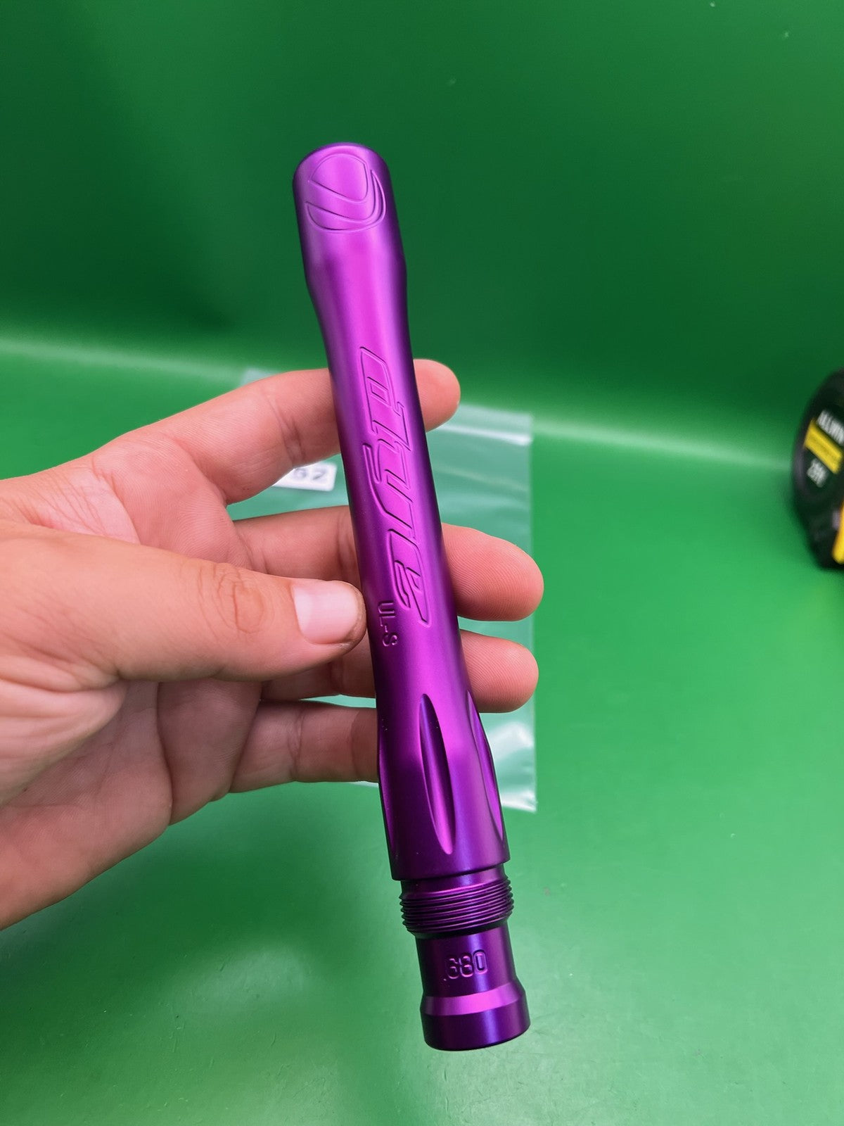 Dye UL-S Barrel Back Purple .680 Bore Autococker AC Thread ~8"