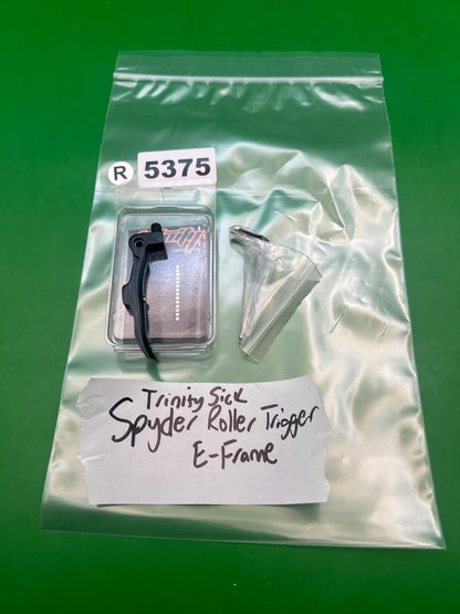 Trinity Sick Spyder E-Frame Roller Trigger Black Aluminum