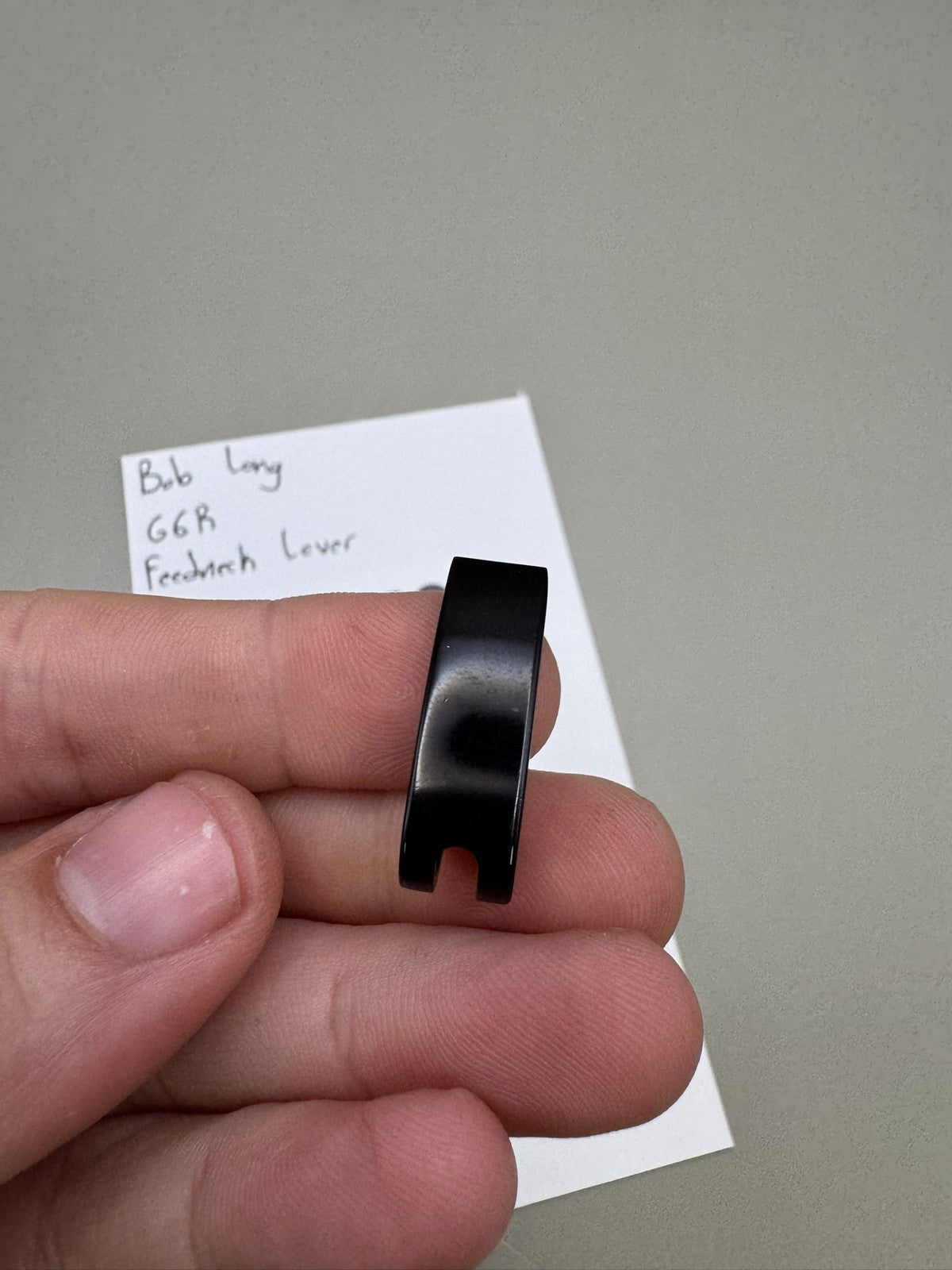 Bob Long G6R Feedneck Lever Black