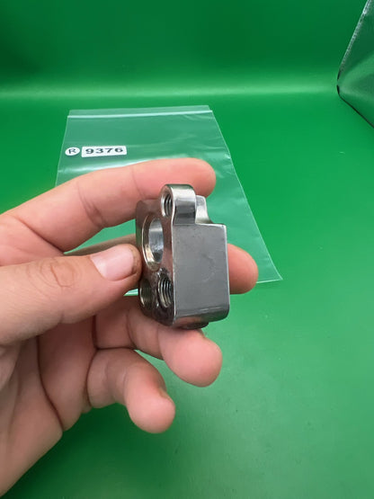 WGP Autococker 2K+ Front Block Raw Stainless Steel High-Flow