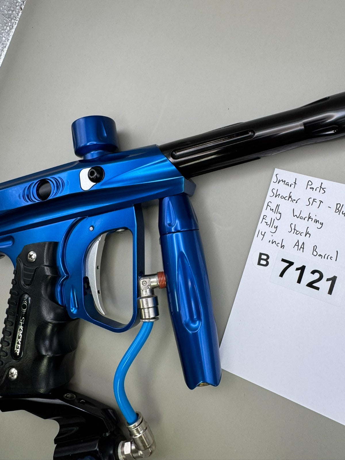 Smart Parts Shocker SFT Blue Paintball Marker Fully Working