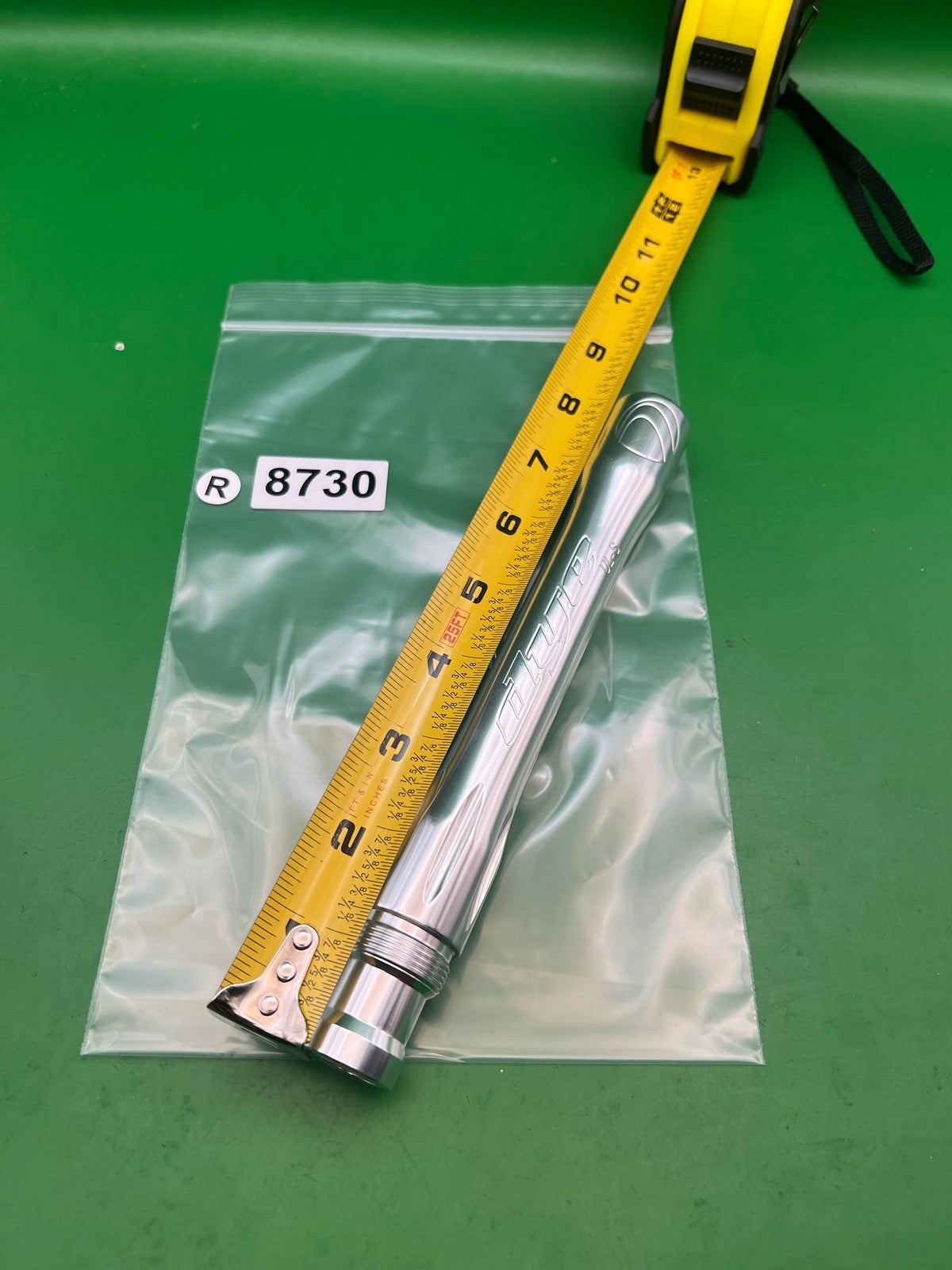 Dye UL Barrel Back Polished Silver AC Thread .684 Bore