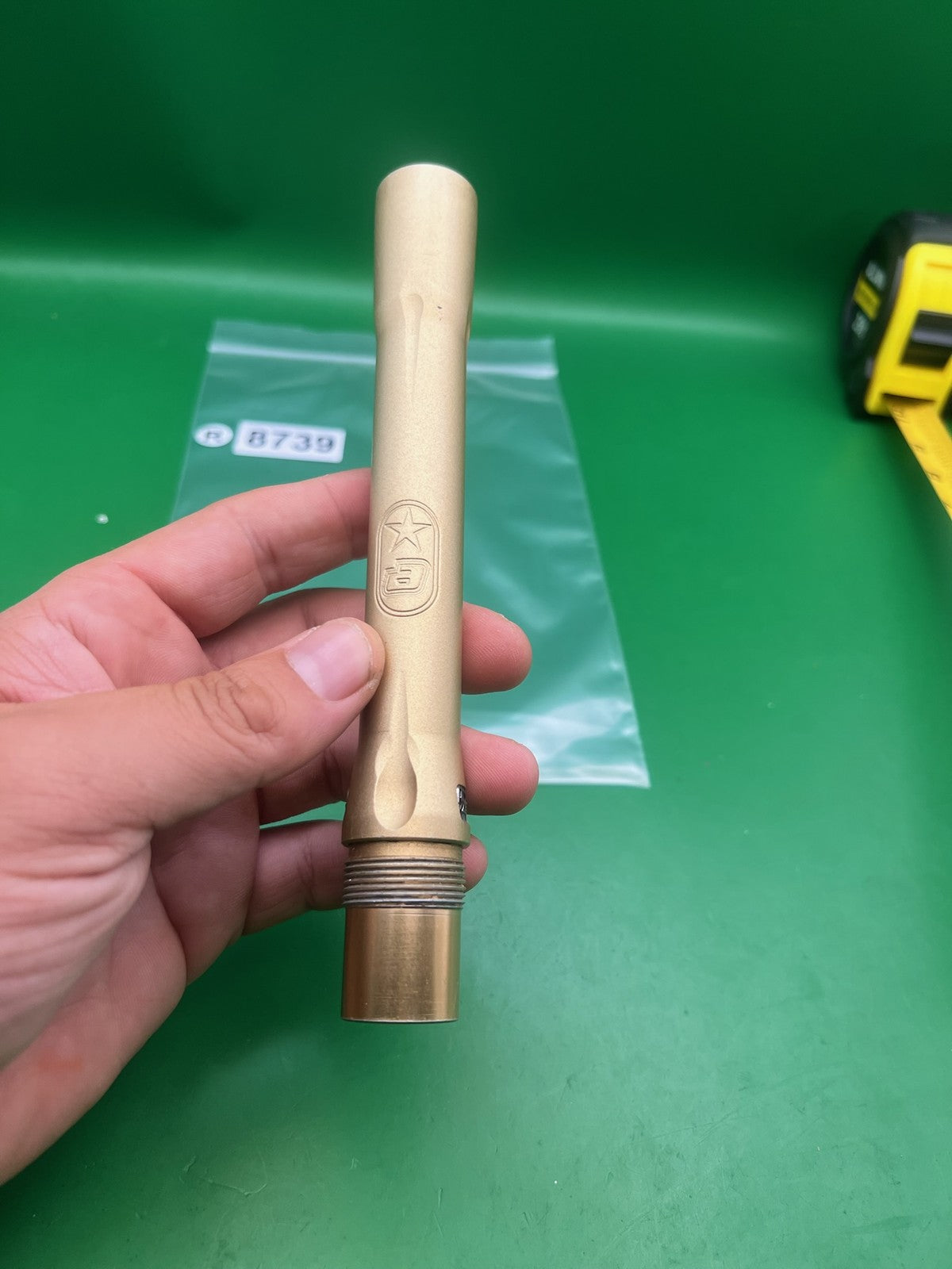 Planet Eclipse SL Barrel Back Gold 14in .693 Bore AC Thread Autococker