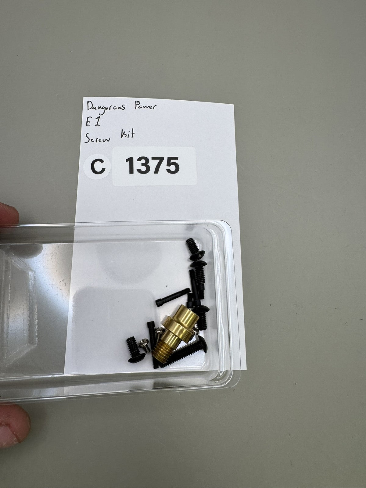Dangerous Power E1 Screw kit