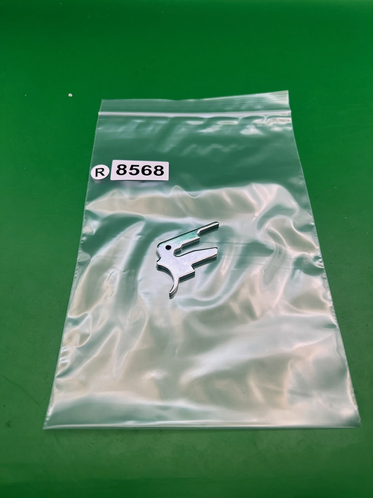 WGP Autococker Slide Trigger Plate Silver Stainless Steel