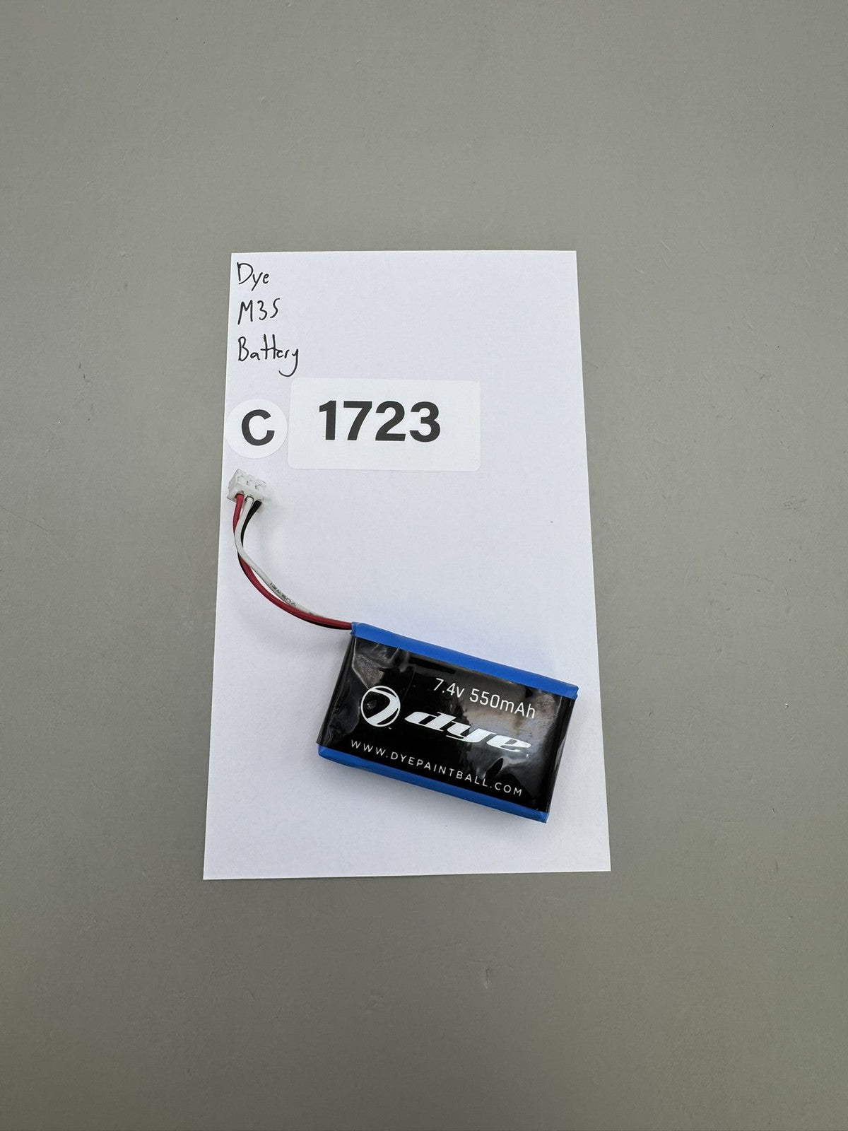 Dye M3S Battery