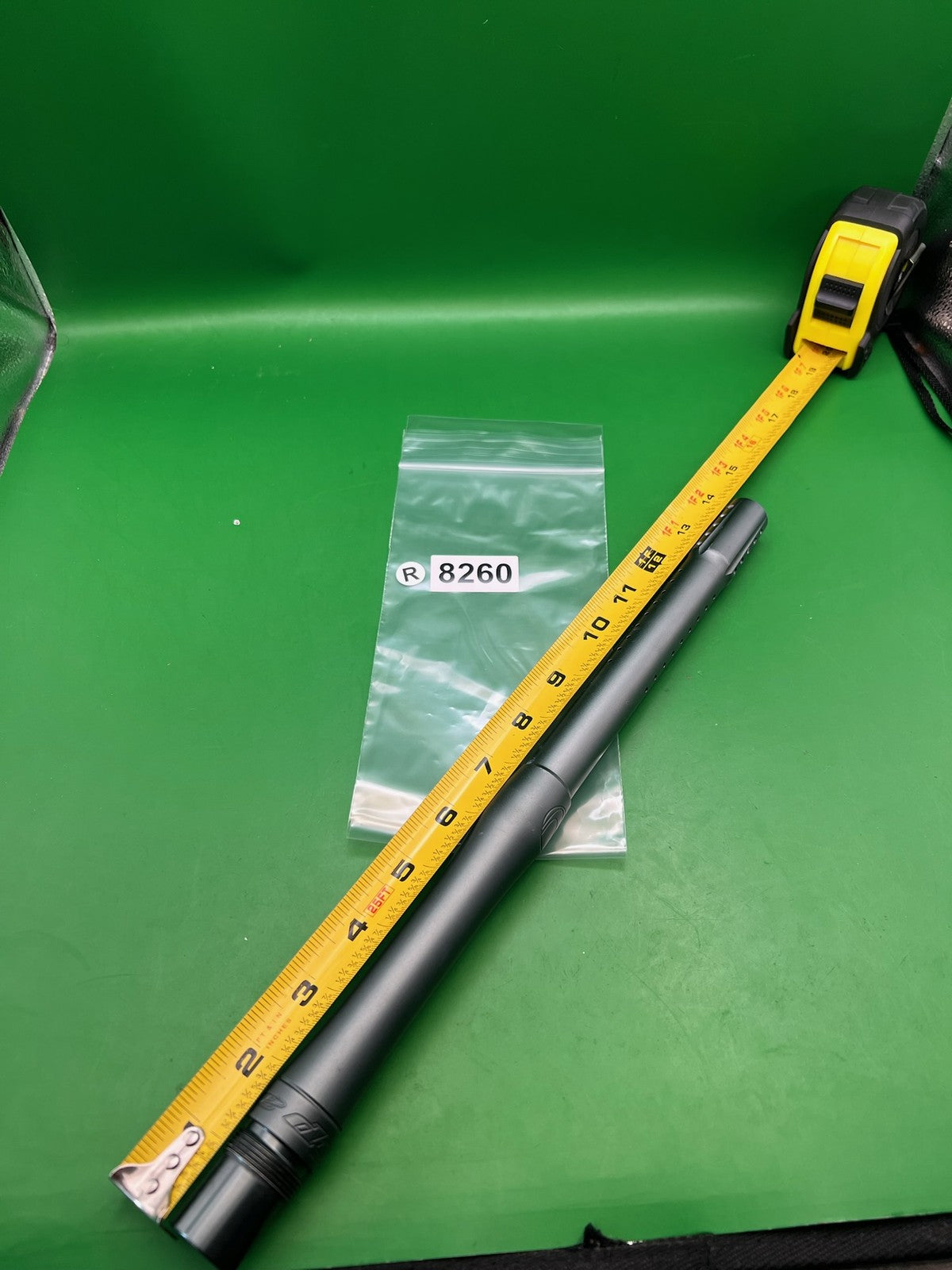 Dye Ultralite (UL) Paintball Barrel 14" 0.686 AC Thread - Charcoal