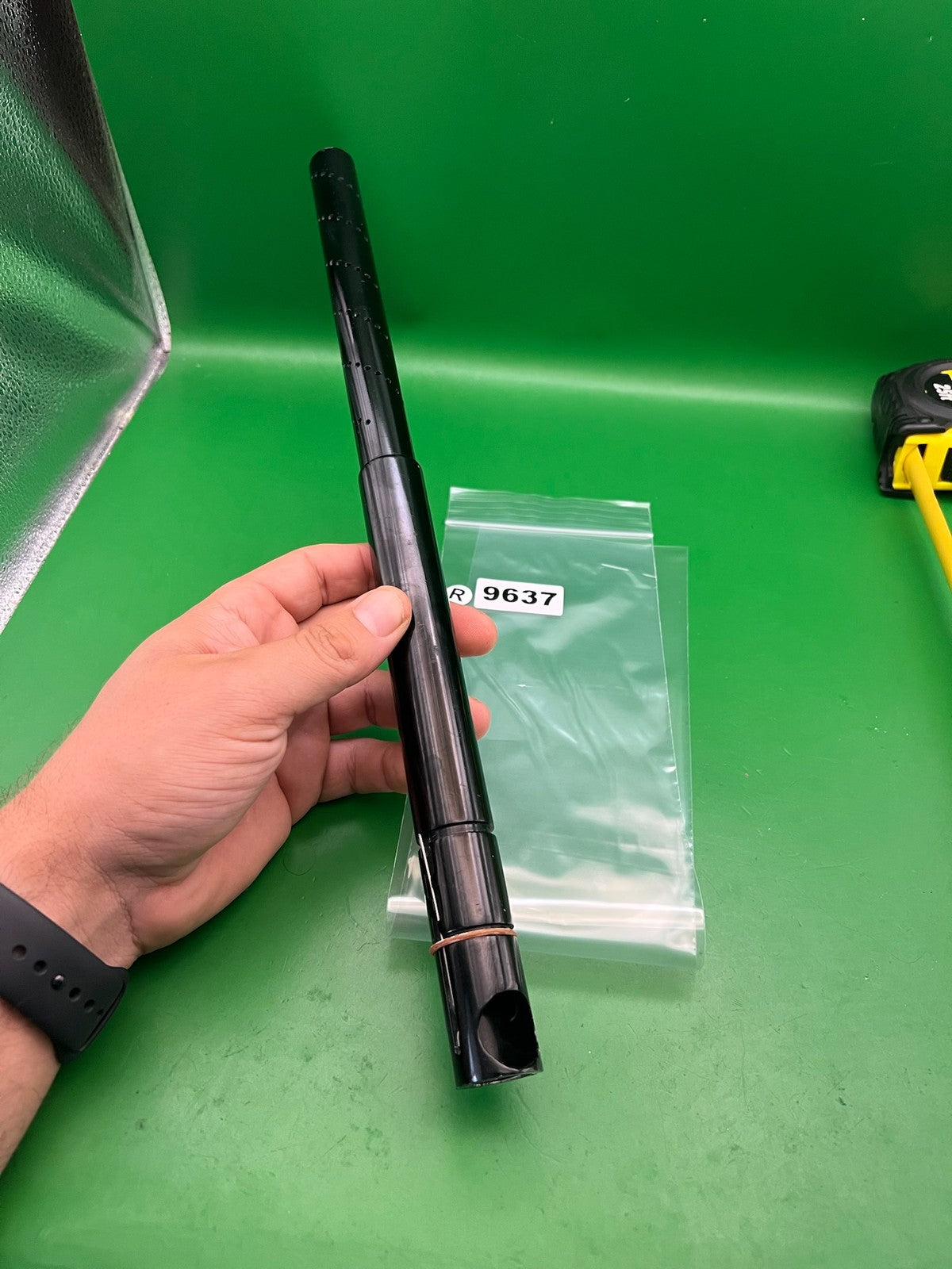 Smart Parts Tear Drop 16 inch Paintball Barrel Black 0.696 16in
