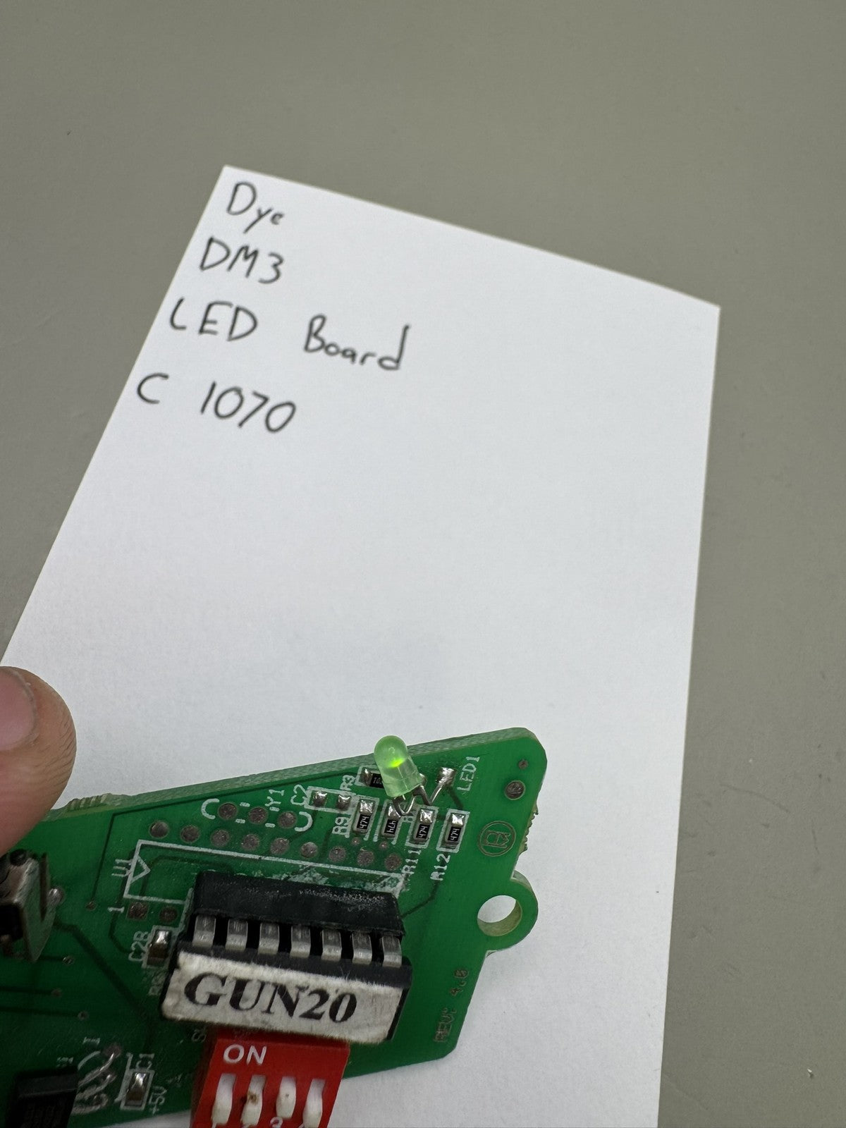 Dye DM3 LED Board