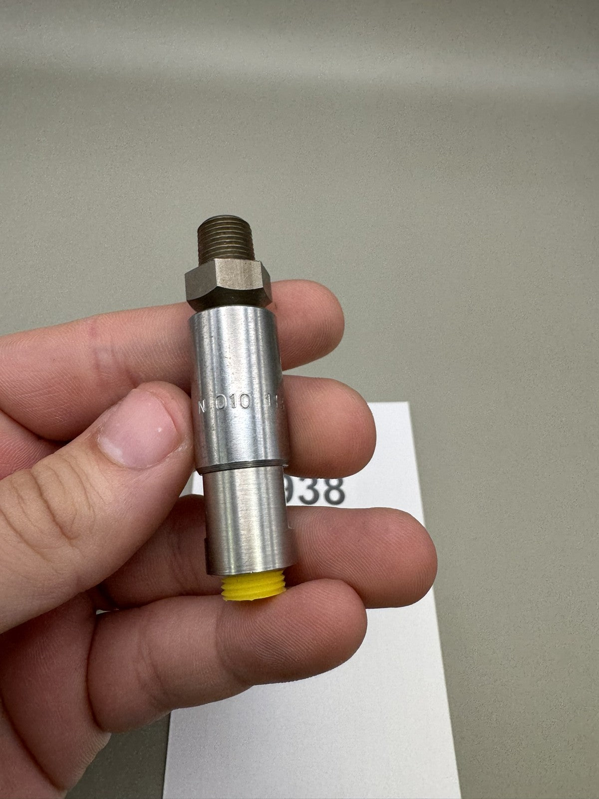 Vintage Paintball Pro Connect Fitting Stainless Steel
