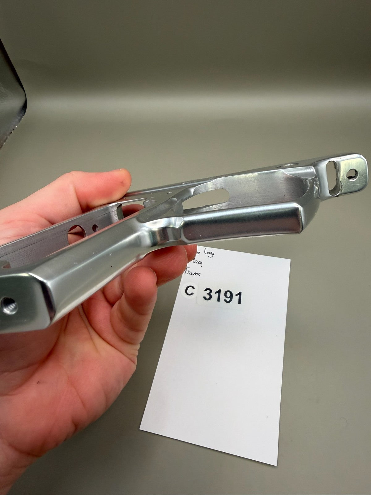 Bob Long Marq Paintball Frame Silver