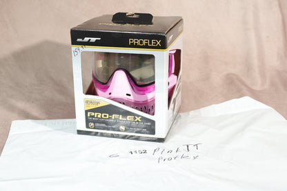 JT Proflex Paintball Mask Goggle Pink Spectra Lens System New In Box