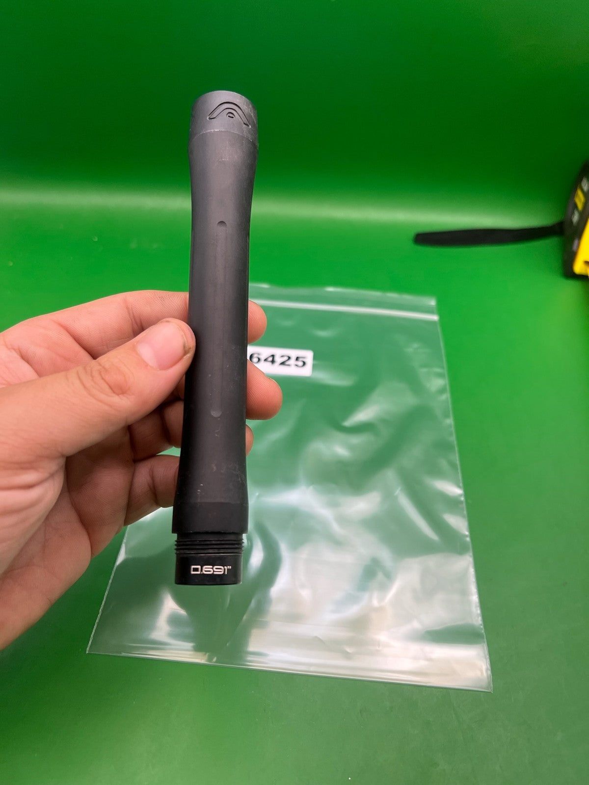 Angel A1 Back - used paintball barrel back - black