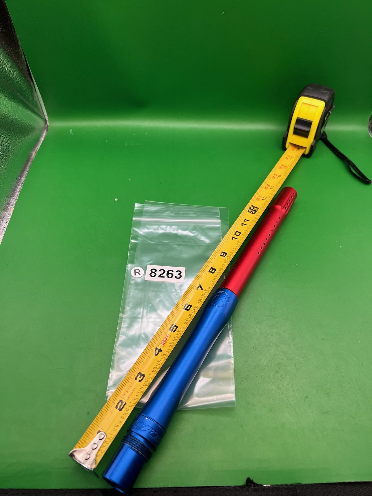 Dye Ultralite (UL) Paintball Barrel 14" 0.687 AC Thread - Blue/Red