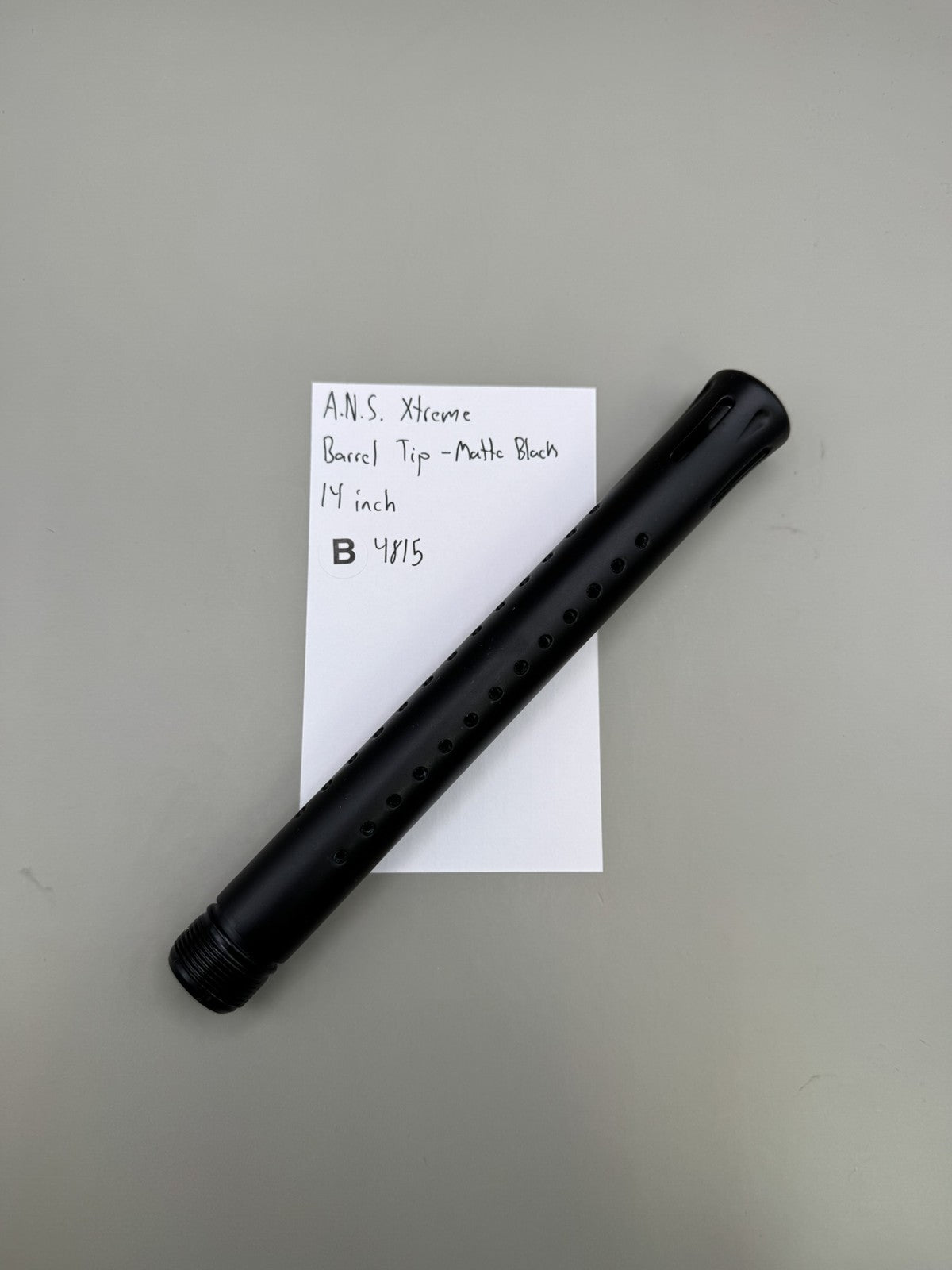 A.N.S. Xtreme Barrel Tip -Matte Black 14 inch