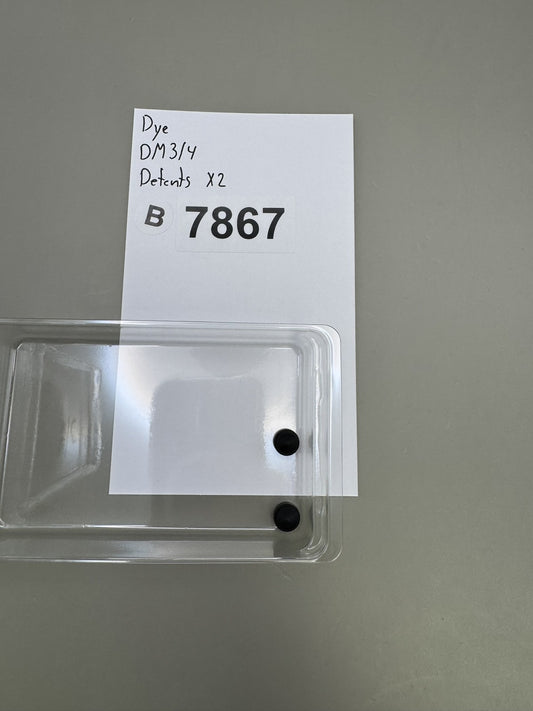 Dye DM3 DM4 Ball Detents Black Pair