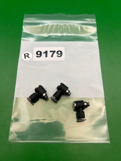 Smart Parts Ion Elbow Fittings Black  Lot of 3
