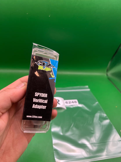 32 Degrees Vertical Adapter Silver - Autococker Compatible - used paintball marker part - unknown