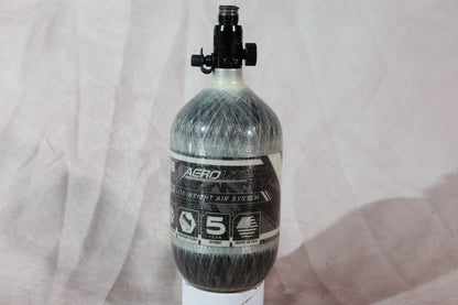 HK Army 68ci Carbon Fiber Paintball Tank With Regulator and Cover