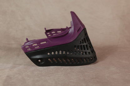 JT Proflex Paintball Mask Bottom Jaw Piece Purple Black