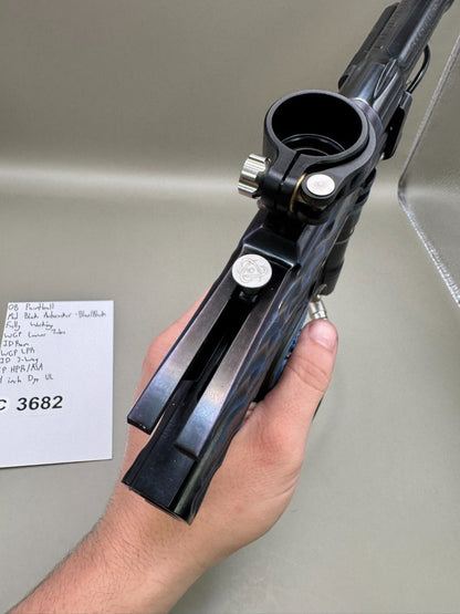 OB Paintball Mid Block Autococker - Blue/Black - Paintball Marker Fully Working