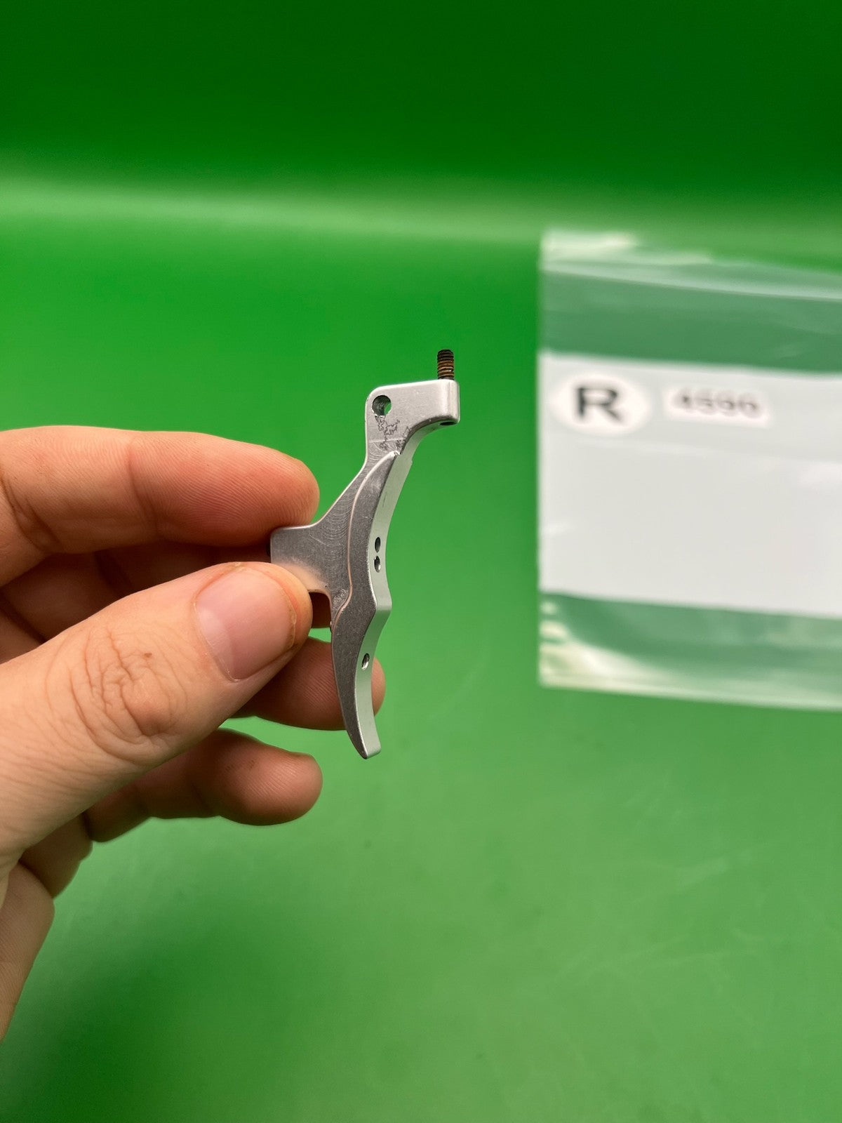 Smart Parts Shocker SFT Aluminum Blade Trigger Satin Silver OEM