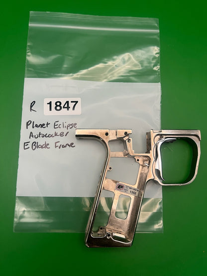 Planet Eclipse Autococker E-Blade Trigger Frame Chrome Silver Raw