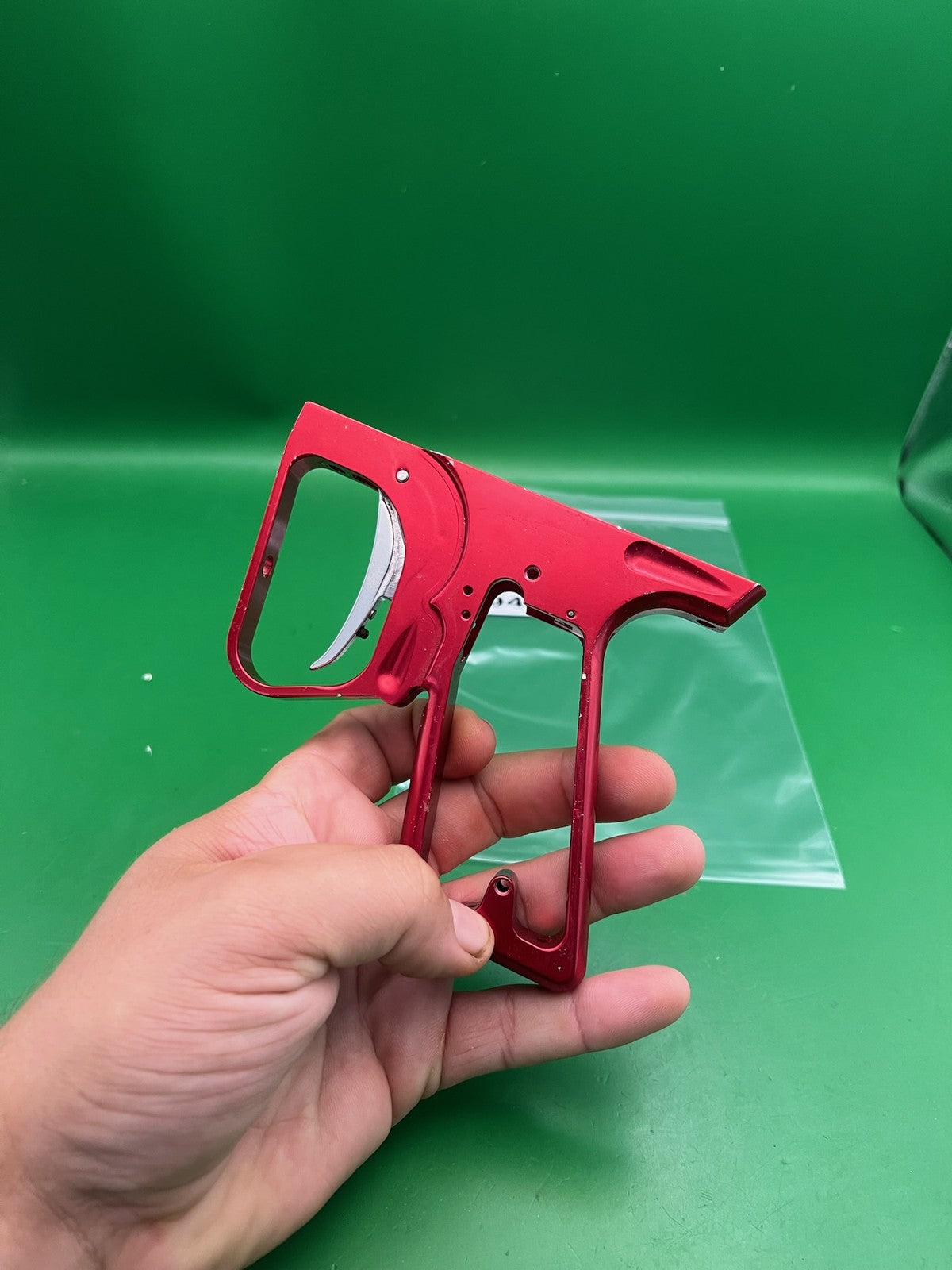 Smart Parts Shocker SFT Trigger Frame Red Anodized Aluminum